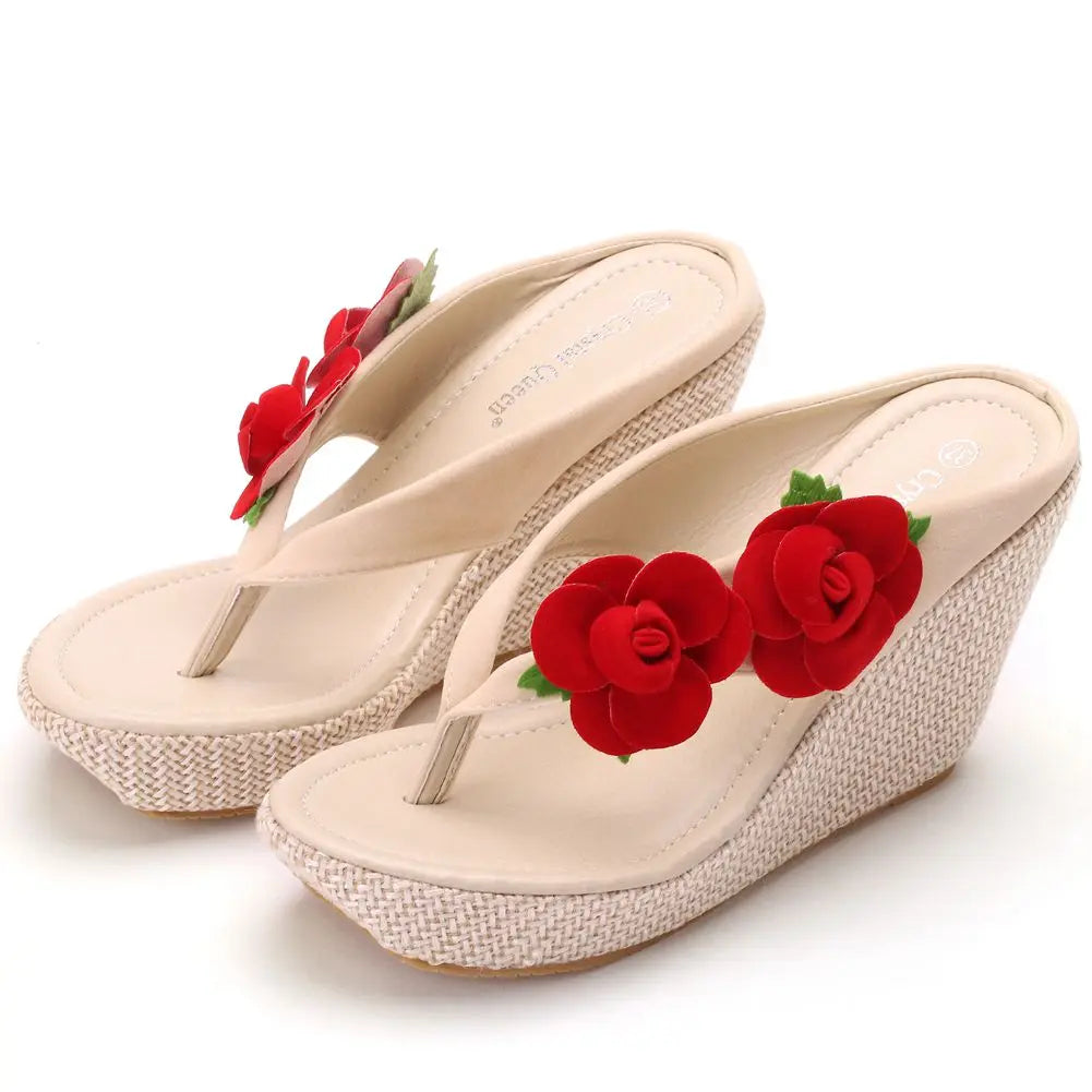Guess I'm Not Shy Wedges Sandals