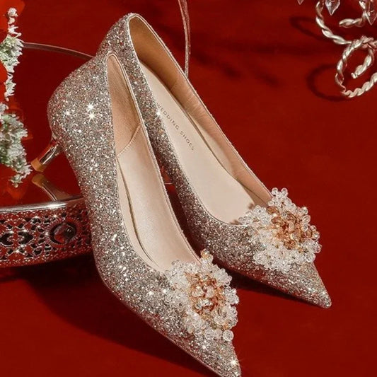 Golden Compass Pump Shoes