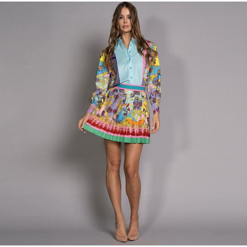 Used To Be Mad Love Skirt Set