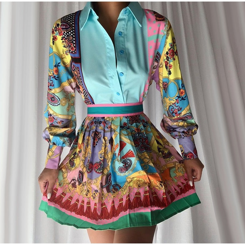 Used To Be Mad Love Skirt Set