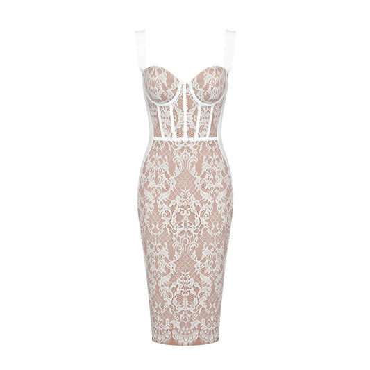 Being Around You Midi Dress