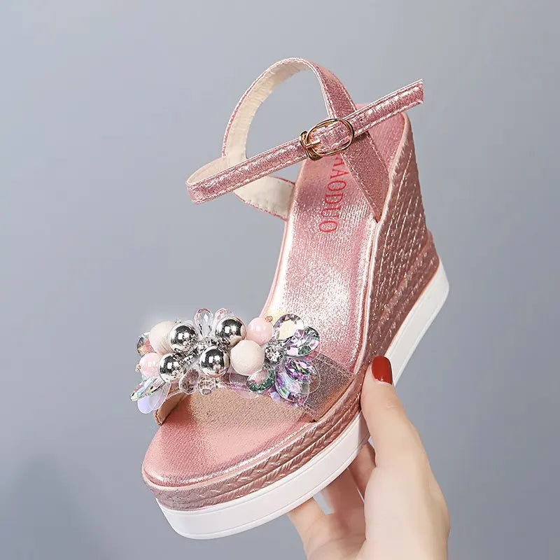 Better Off That Way Wedges Sandals
