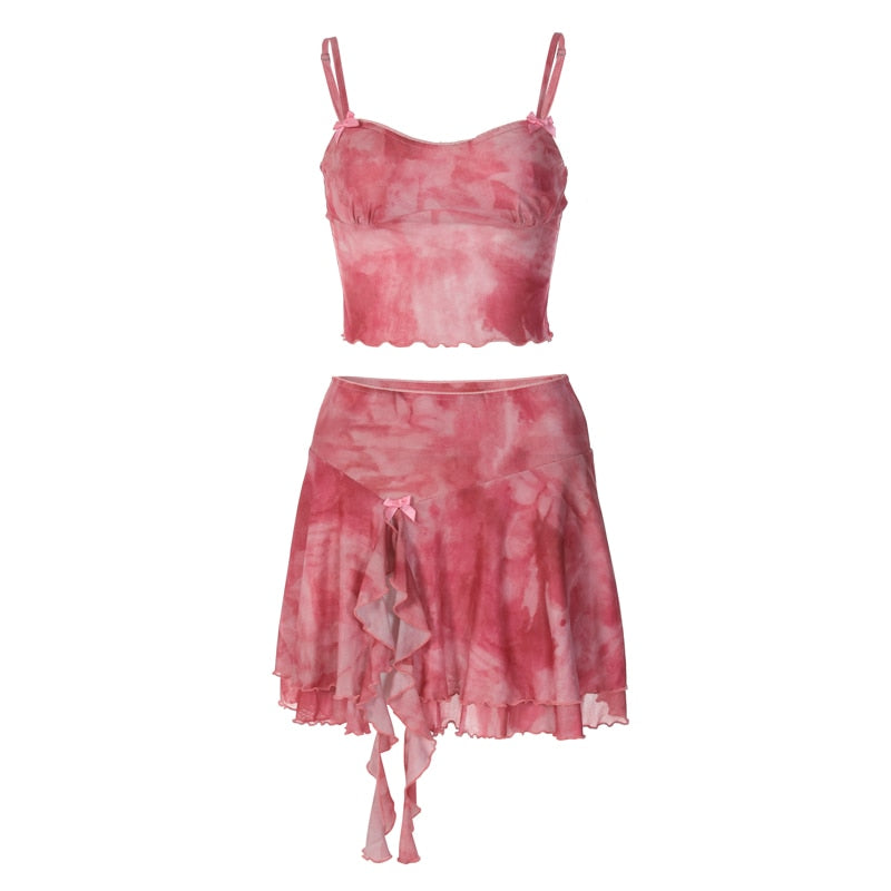'Til Our Eyes Meet Skirt Set