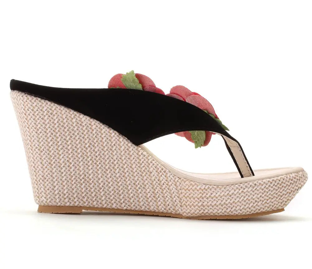 Guess I'm Not Shy Wedges Sandals