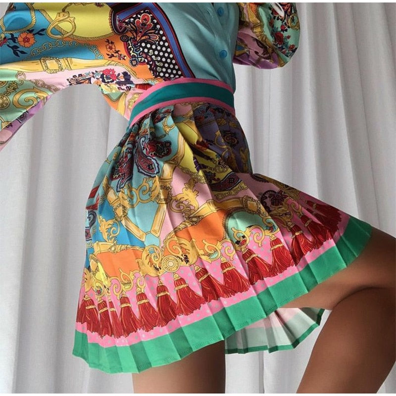 Used To Be Mad Love Skirt Set