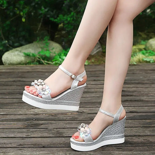 Better Off That Way Wedges Sandals