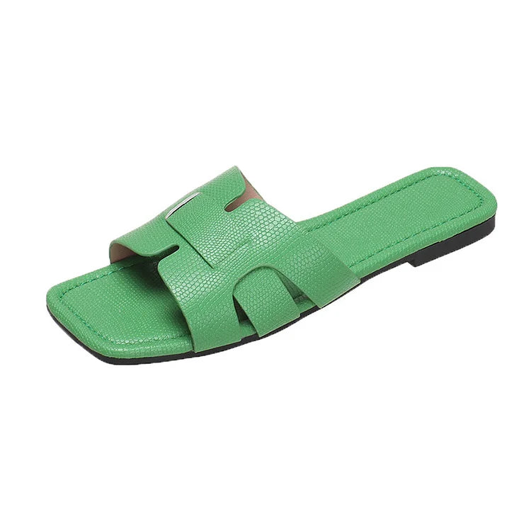 Women'S Artist Flat H-Band Slide Sandal