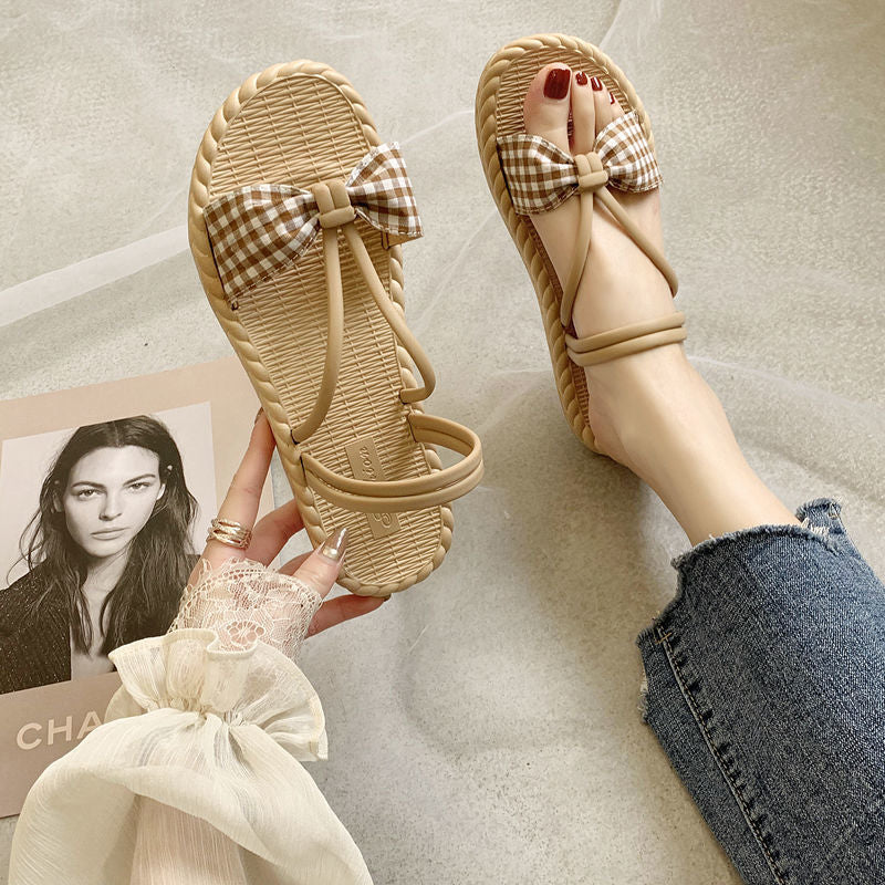 Women's Summer Outdoor Wear Fresh Flat Fairy Sandals