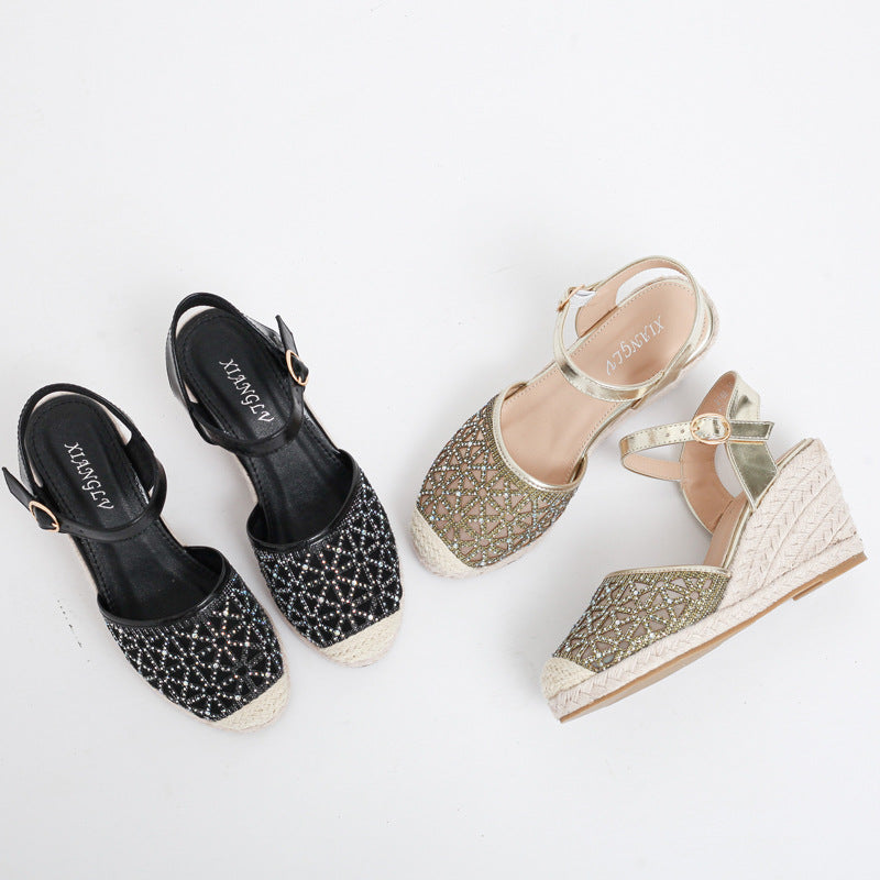 Summer Women's Sandals Wedge Heel Platform Sandals