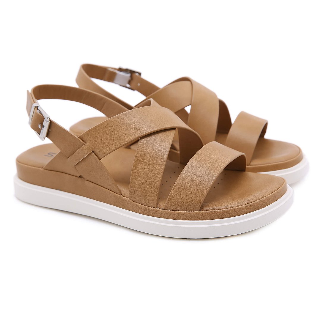 Adorn Slingback Comfy Flat Sandals