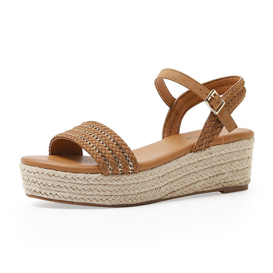 Summer Strap Chain Decorative Platform Fashion Sandals