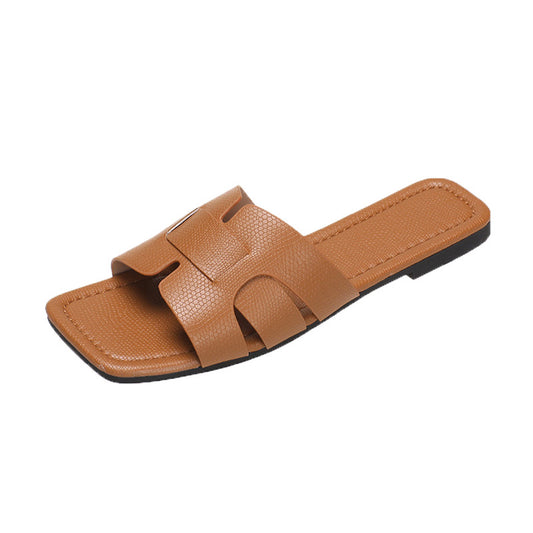 Women'S Artist Flat H-Band Slide Sandal