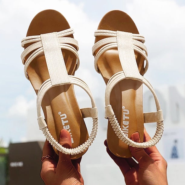 slope heel women sandals summer new national style