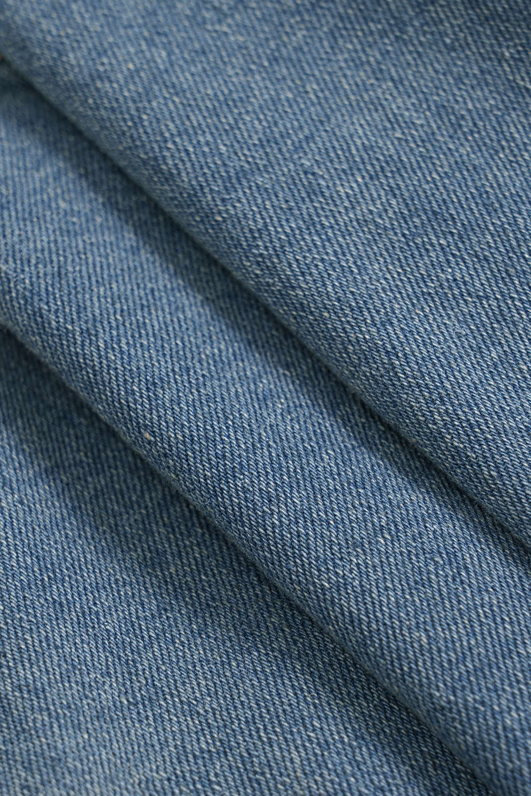 Washed Denim Zipper Tube Top And Pocket Skirt Set