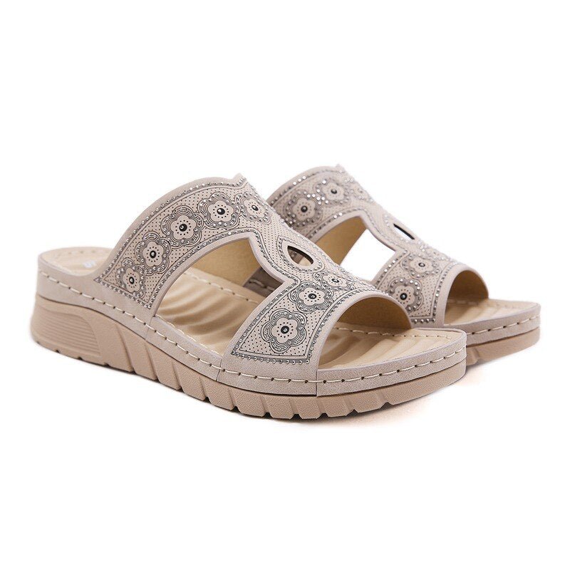 Ethnic style women's sandals