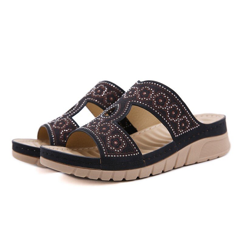 Ethnic style women's sandals