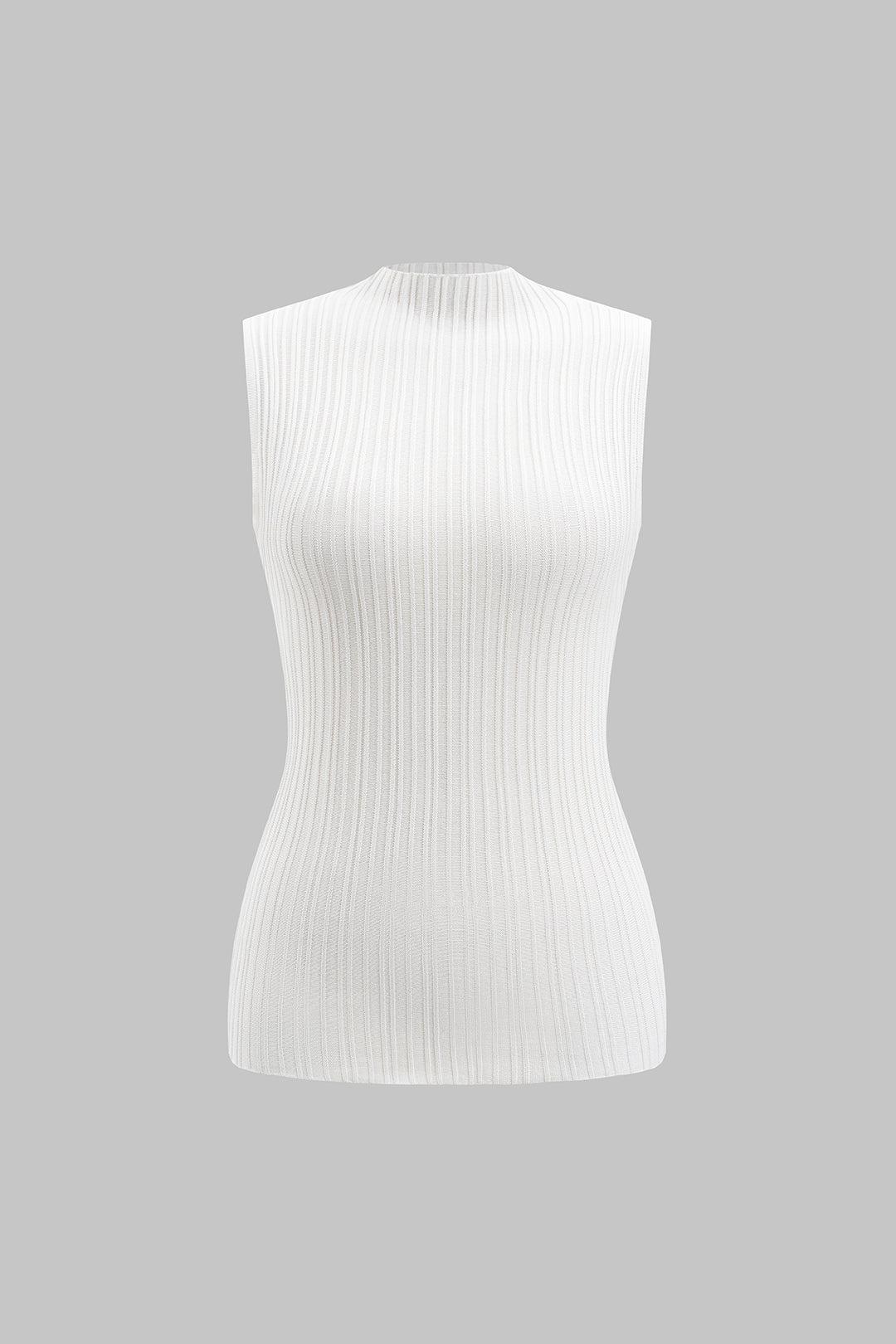 Texture Sleeveless Tank Top