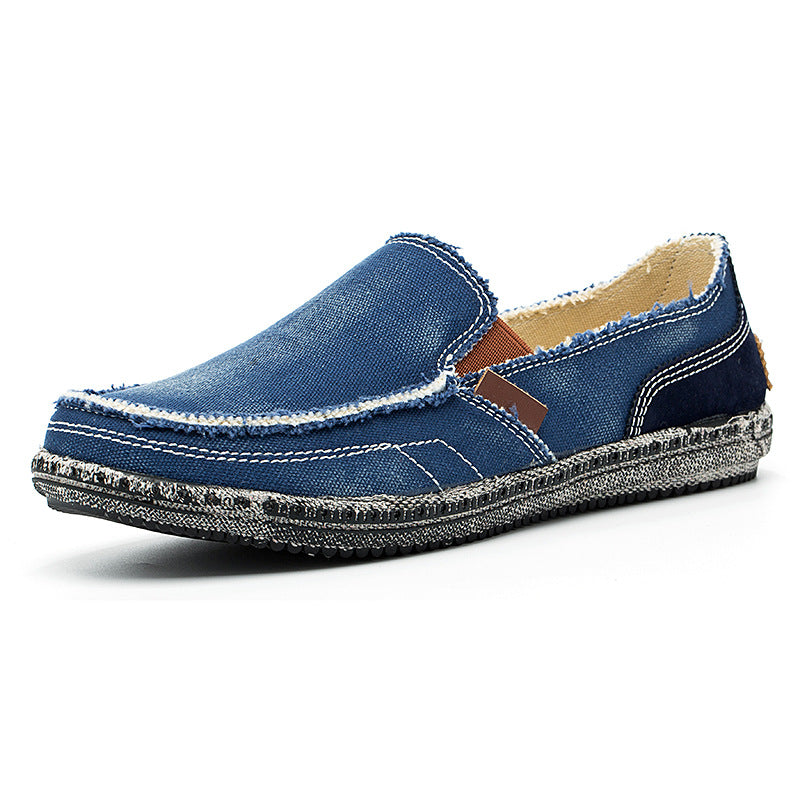 Men's Canvas Non-slip Soft Sole Peas Shoes