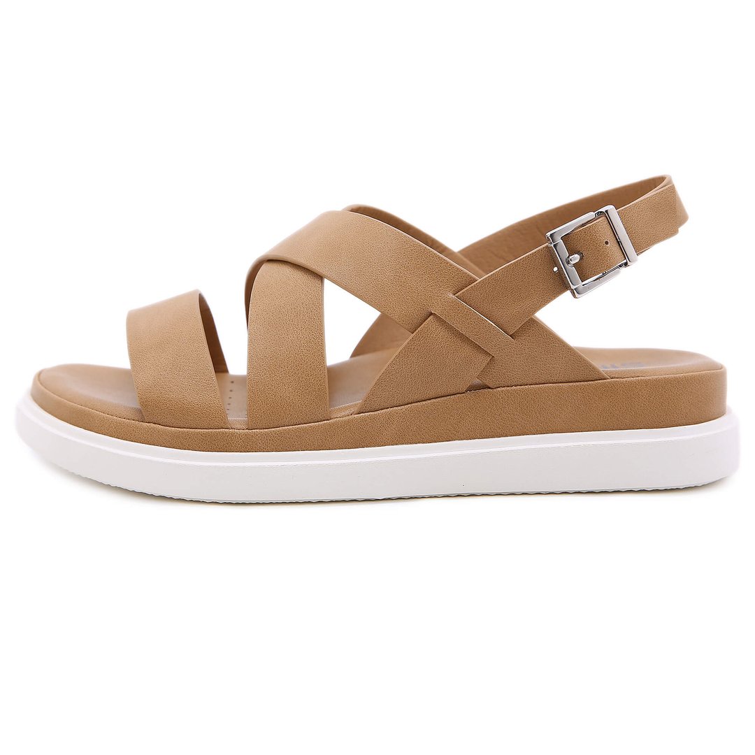 Adorn Slingback Comfy Flat Sandals