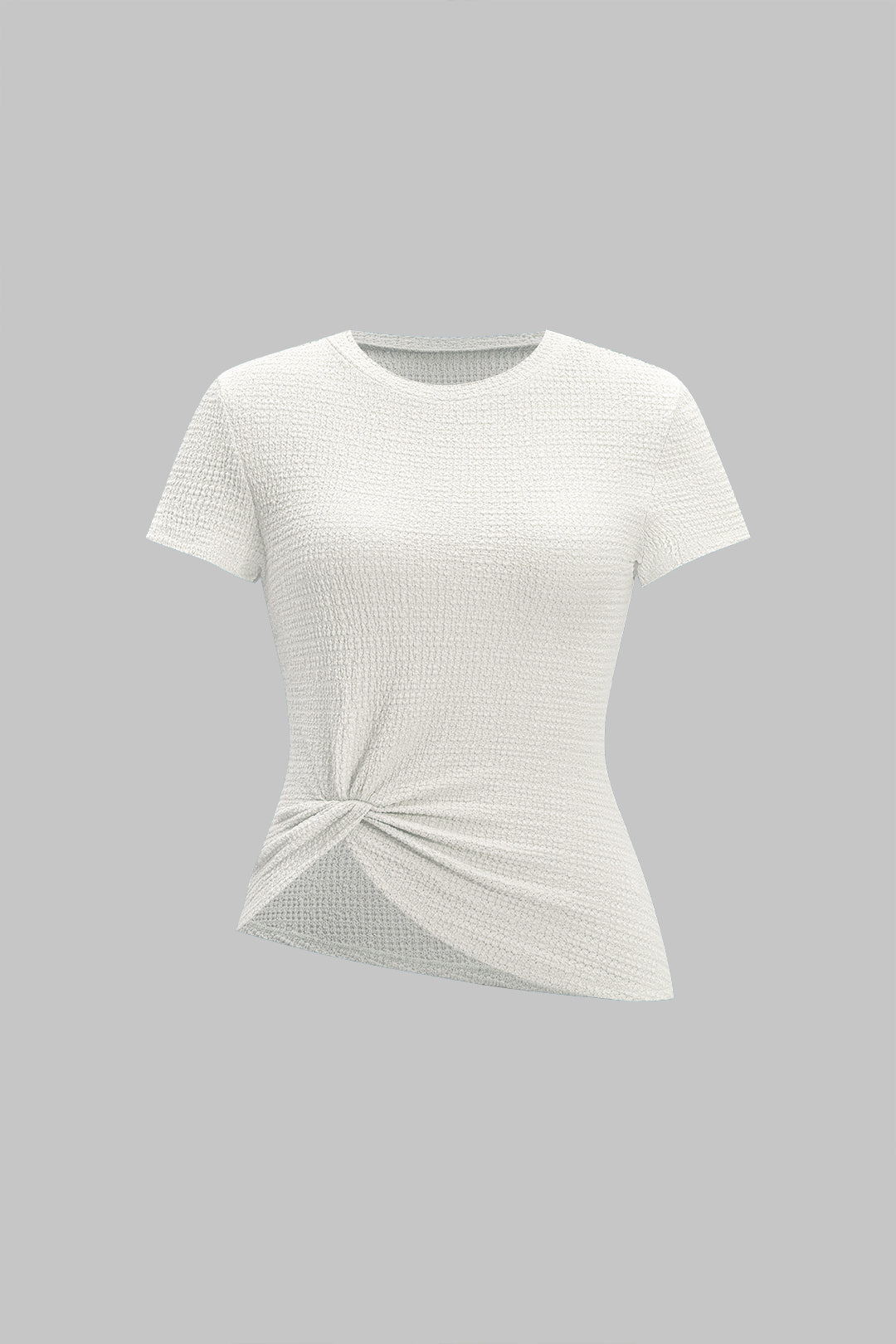 Twist Knot Tank Top And Skirt Set