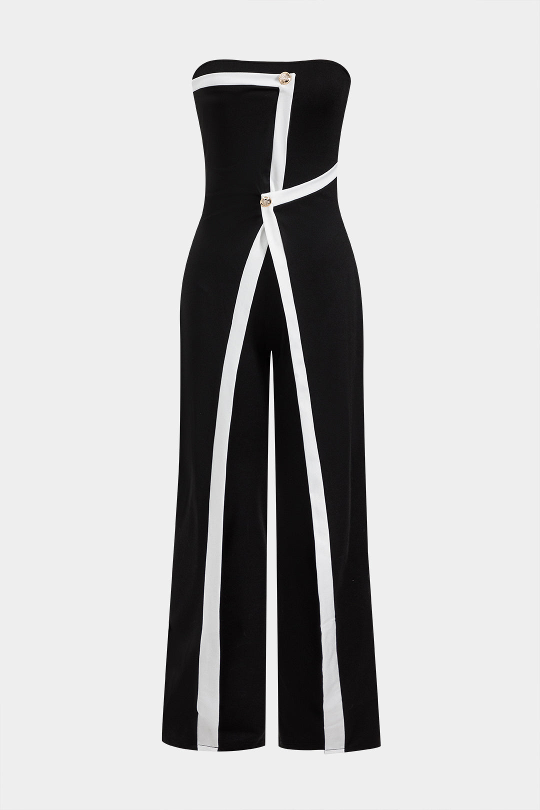 Wrap High Waist Sleeveless Jumpsuit