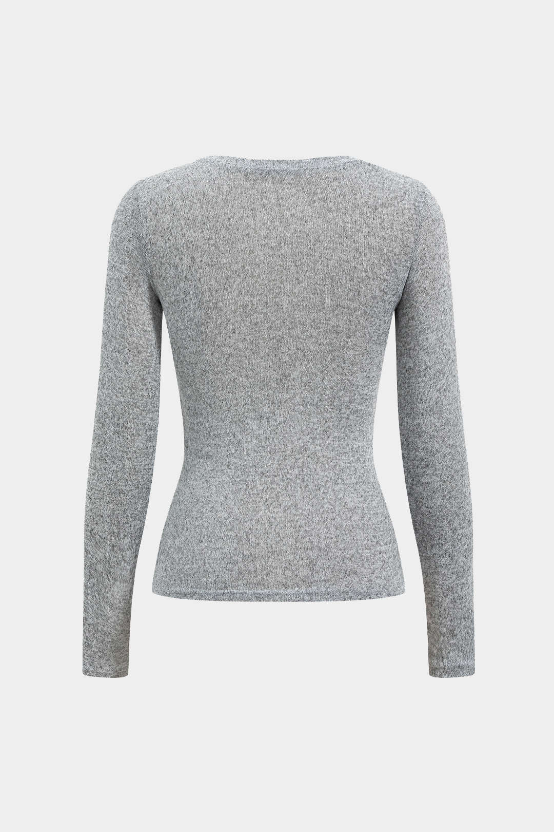 Twist Knot Long-Sleeve Top