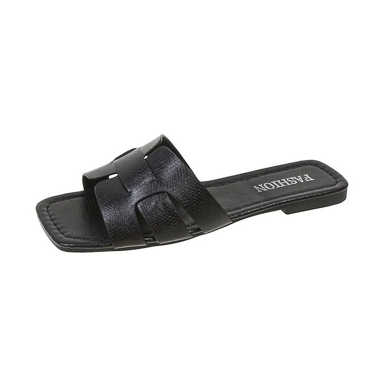 Women'S Artist Flat H-Band Slide Sandal