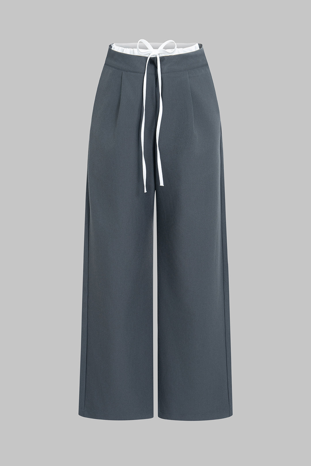 Tie-Up Patchwork Trousers