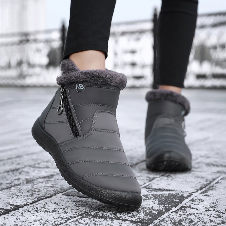 Women's Waterproof Fashion Casual Ankle Snow Boots