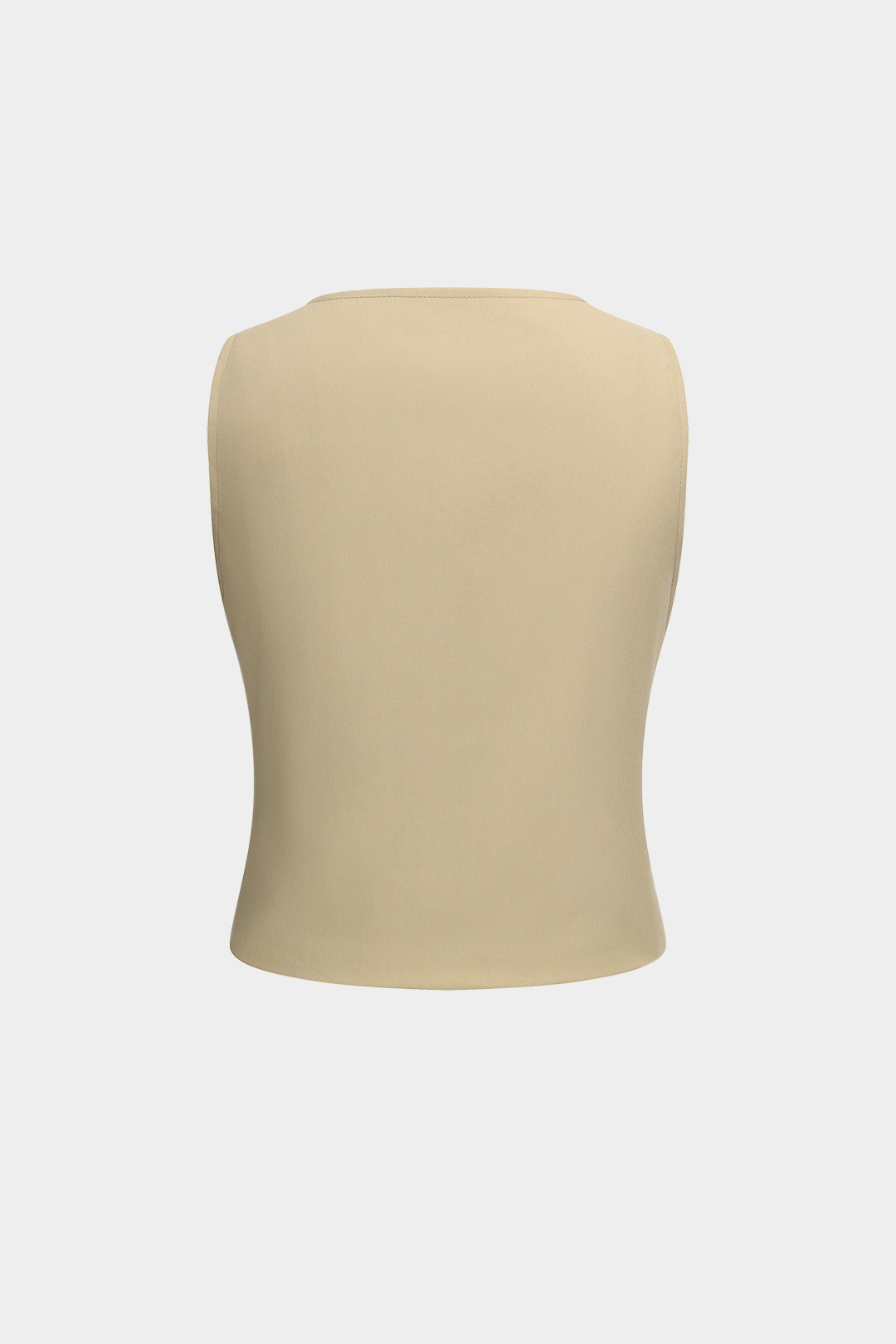 Solid Vest And Blazer And Wide Leg Pants Set