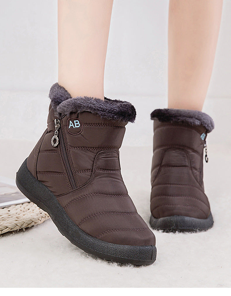 Women's Waterproof Fashion Casual Ankle Snow Boots