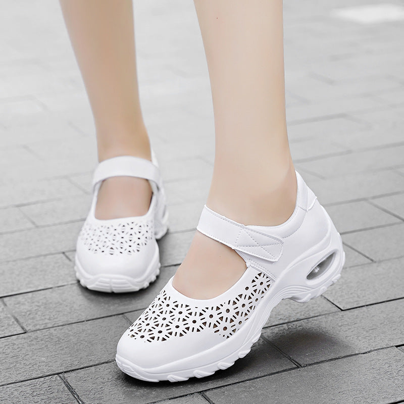 Hollow Breathable Air Cushion Shoes