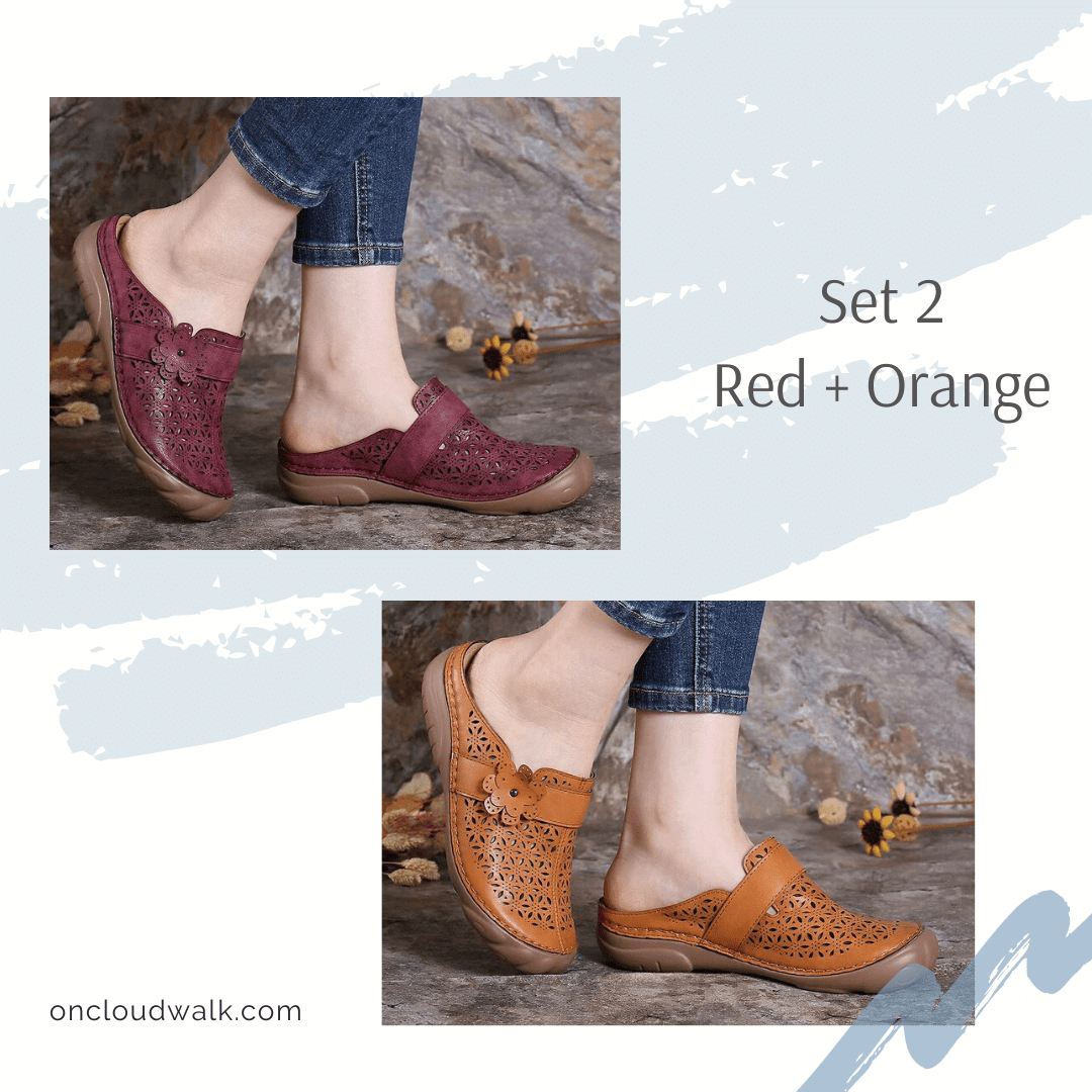 Comfortable Retro Backless Casual Sandals