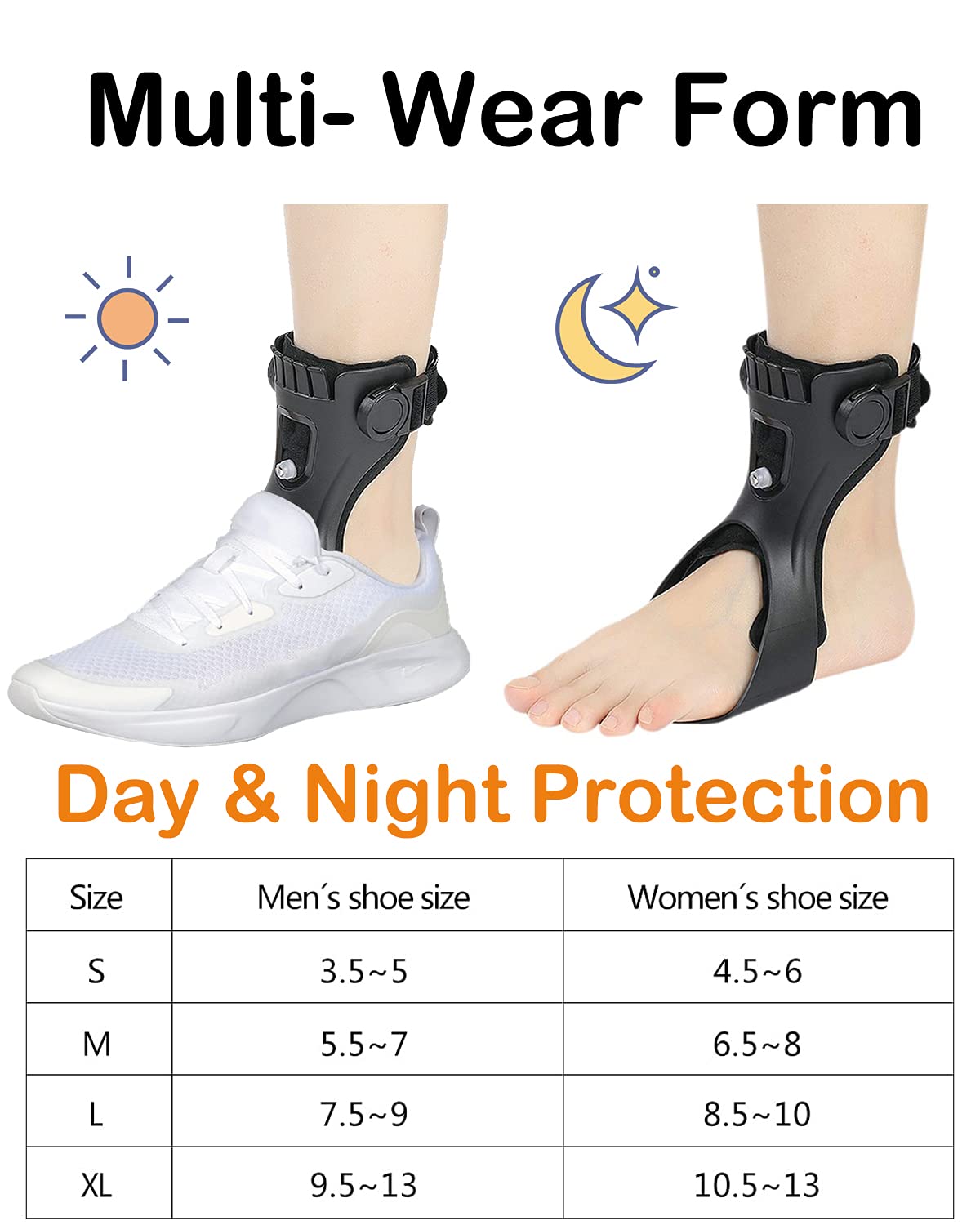 Drop Foot Brace  Splint, Ankle Foot Orthosis Support