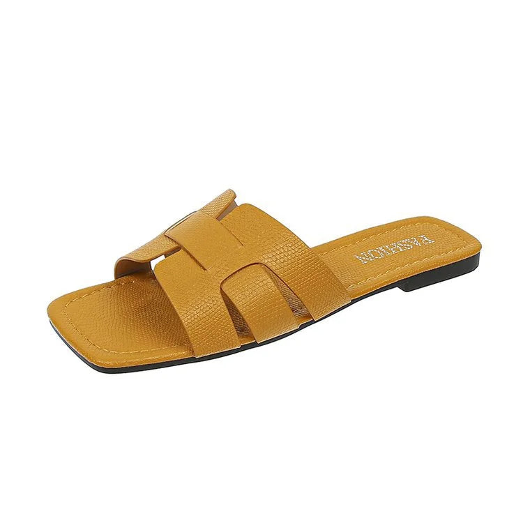 Women'S Artist Flat H-Band Slide Sandal