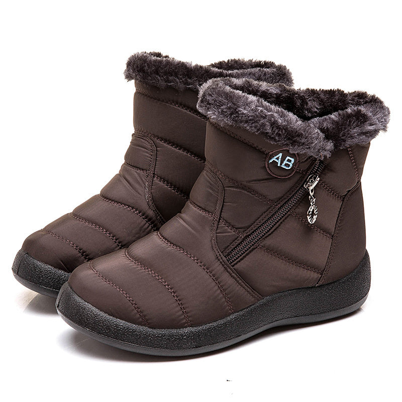 Women's Waterproof Fashion Casual Ankle Snow Boots