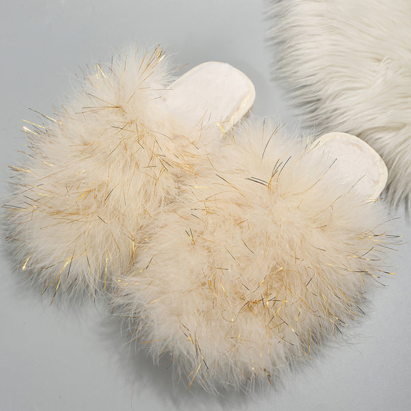 Comfy Candy Color Fuzzy Slippers