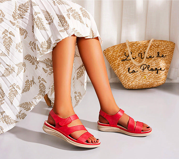 Casual Lightweight Vintage Wedge Comfort Sandals