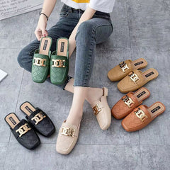 Women's Toe Half Fashionable Outdoor Home Flat Sandals