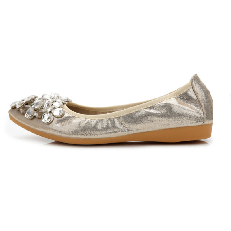 Rhinestone Flats Casual Comfort Dressy Flats