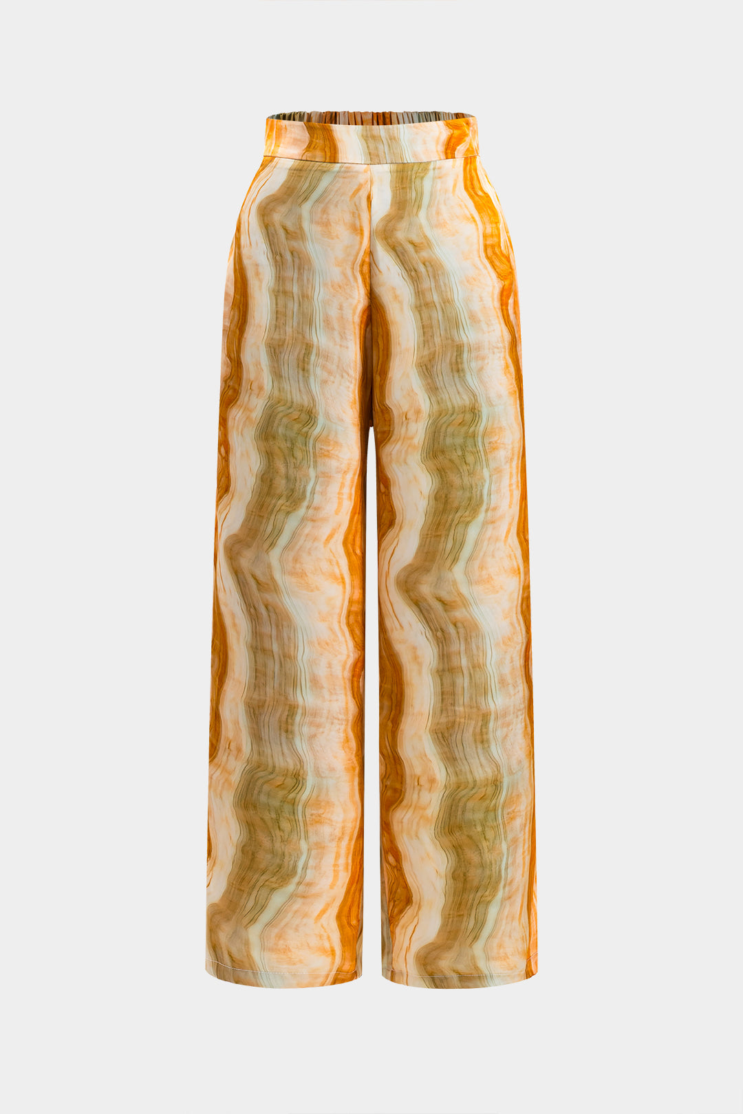 Tie Dye Print Trousers