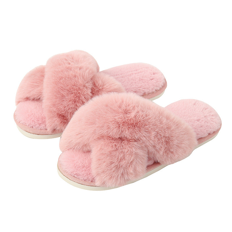 Women's Cross Band Slippers