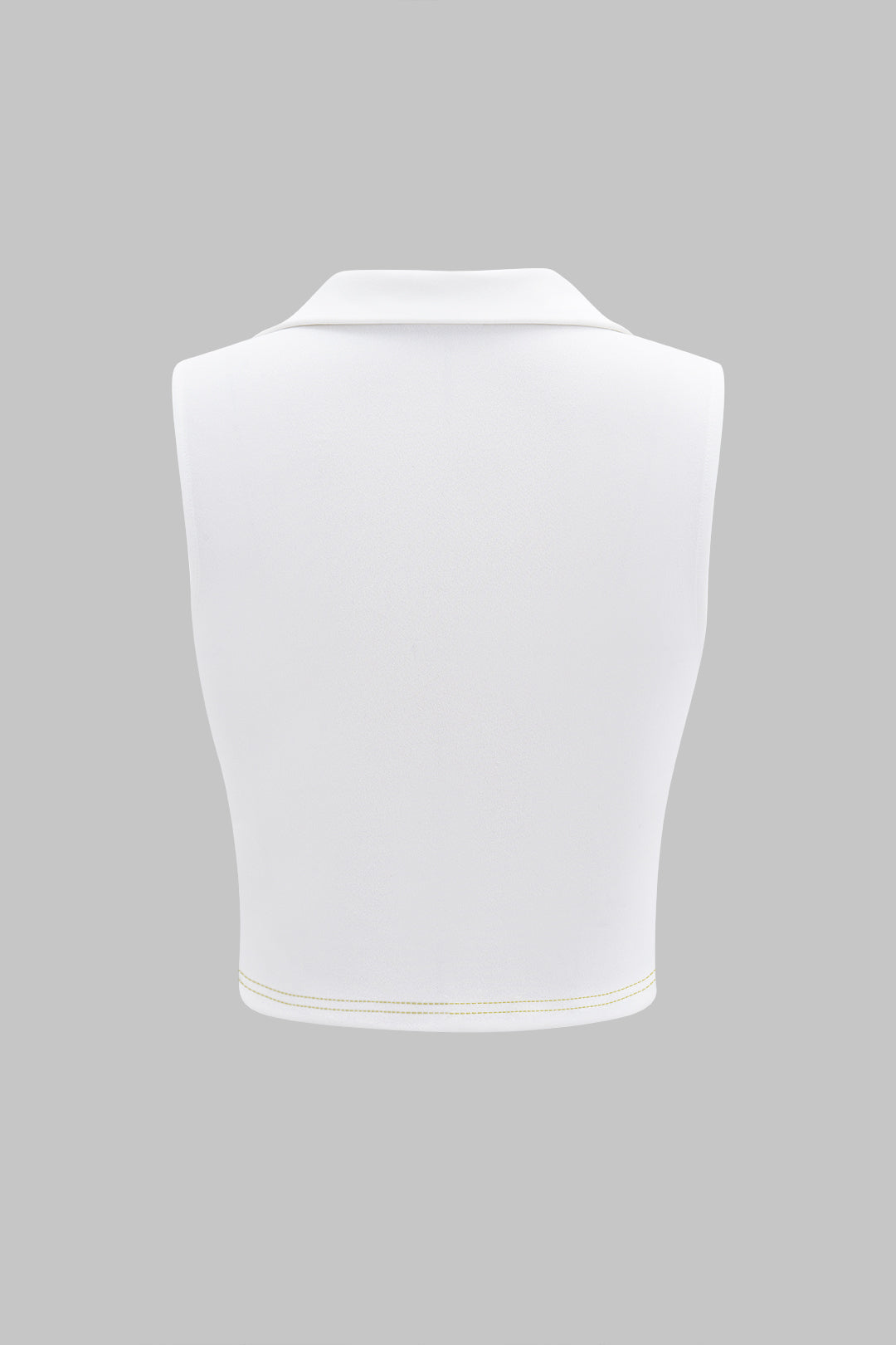 V-Neck Patchwork Tank Top