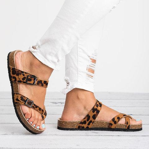 PU Slippers Casual Daily Plus Sizes Shoes