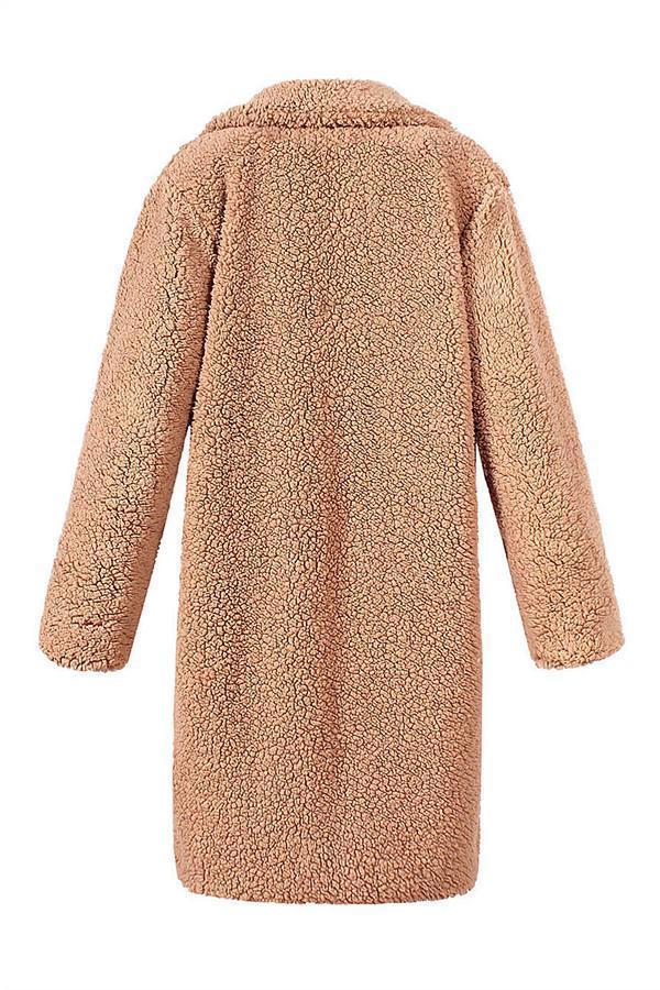 Round the 70's World Wool Blend Coat