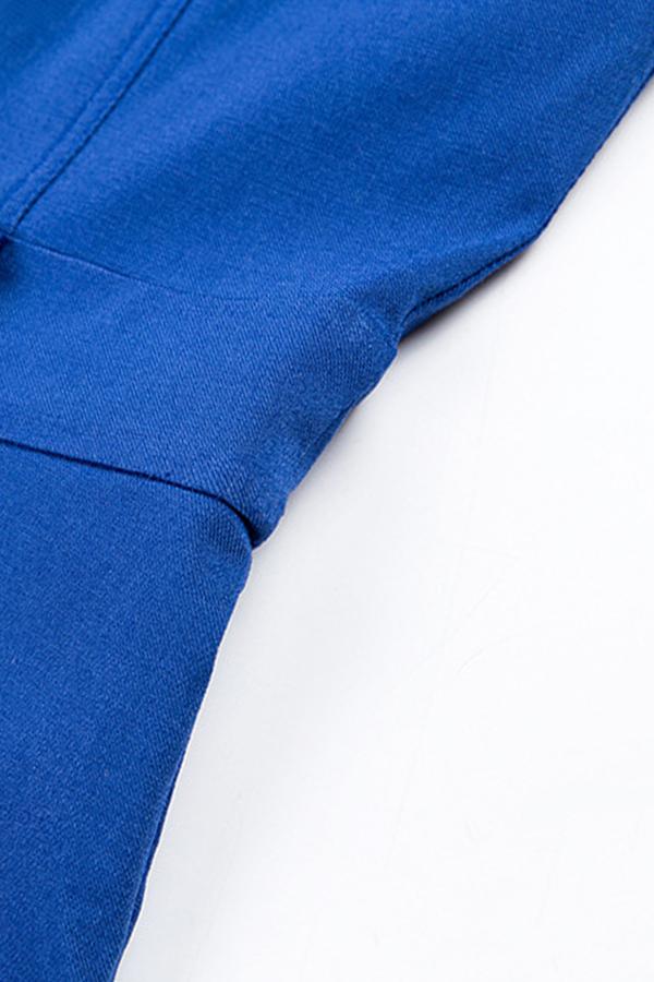 Solid Color Buttons Sleeveless Rompers