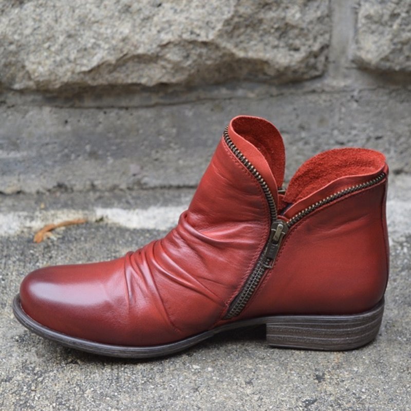 Vickyâ„?Leather Boots
