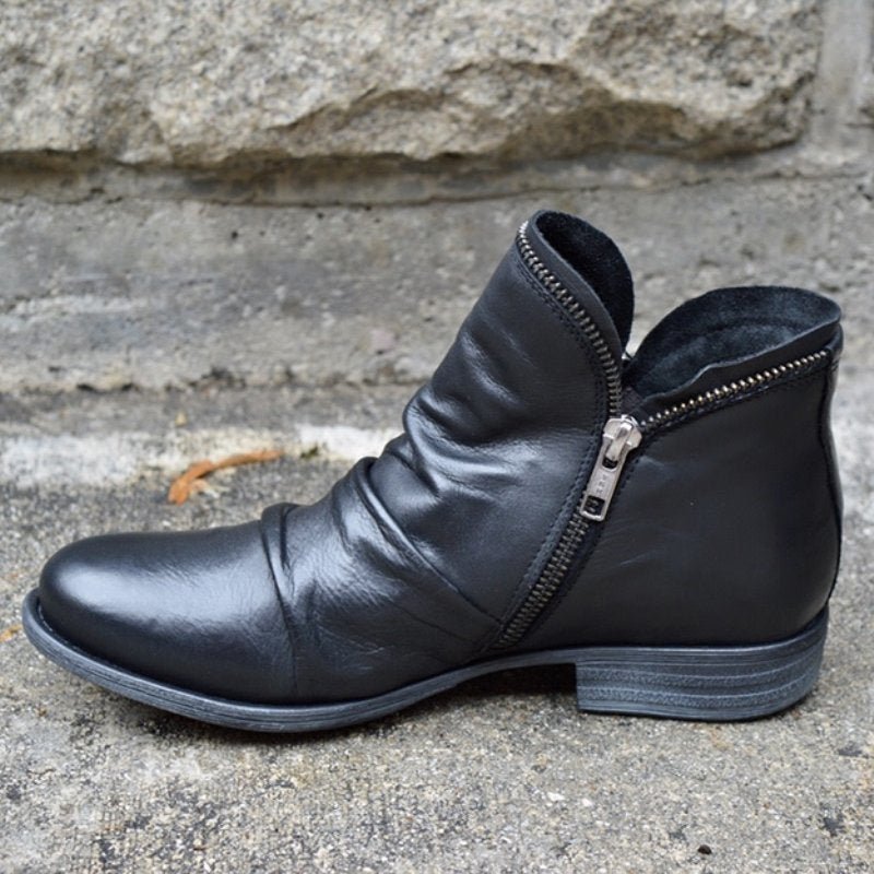 Vickyâ„?Leather Boots