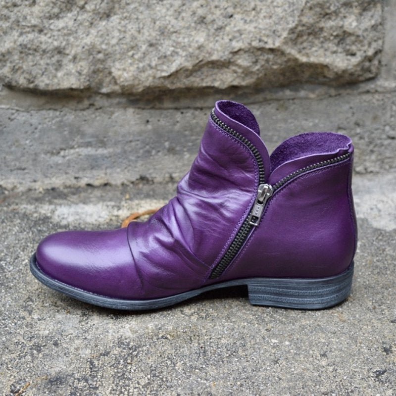Vickyâ„?Leather Boots
